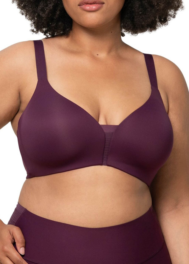 Soutien-gorge Ampliforme sans Armatures  Triumph Aubergine